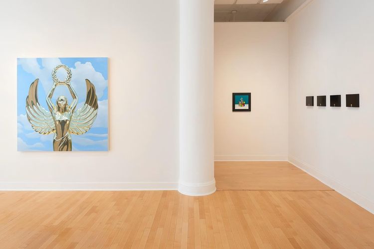Installation view, Chris Cosnowski: Shimmering Tale, Dolby Chadwick Gallery · 2025 (3)