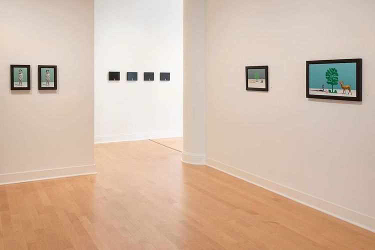 Installation view, Chris Cosnowski: Shimmering Tale, Dolby Chadwick Gallery · 2025 (4)