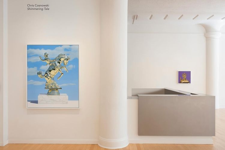 Installation view, Chris Cosnowski: Shimmering Tale, Dolby Chadwick Gallery · 2025 (1)