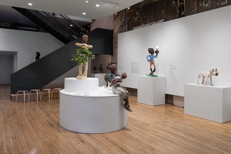 Installation view, Monumental: Sculpture by Dr. Charles Smith, Intuit Art Museum · 2026 (3)