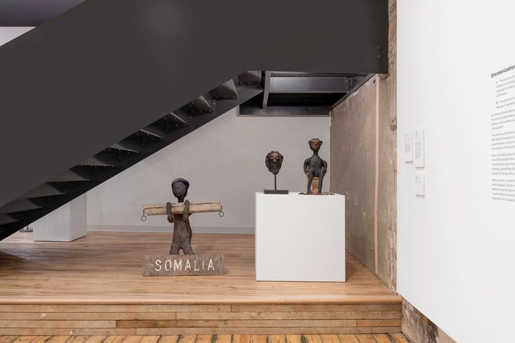 Installation view, Monumental: Sculpture by Dr. Charles Smith, Intuit Art Museum · 2026 (2)