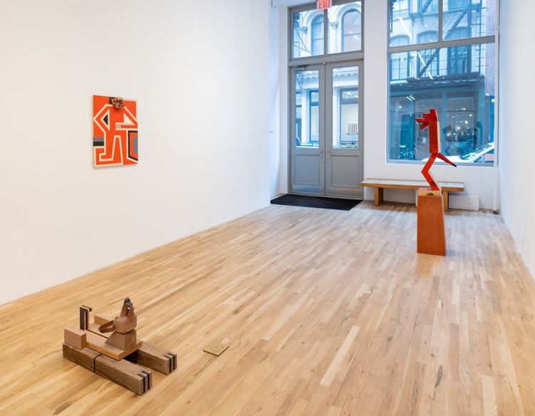 Installation view, Split Level, Derek Elller · 2025 (6)