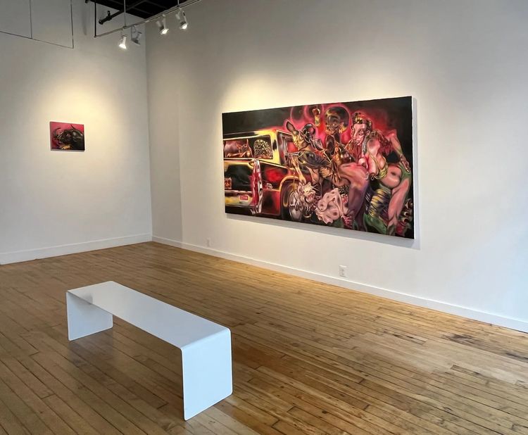 Installation view, Street Hookers, Noho M55 Gallery · 2025 (1)