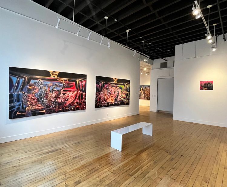 Installation view, Street Hookers, Noho M55 Gallery · 2025 (2)