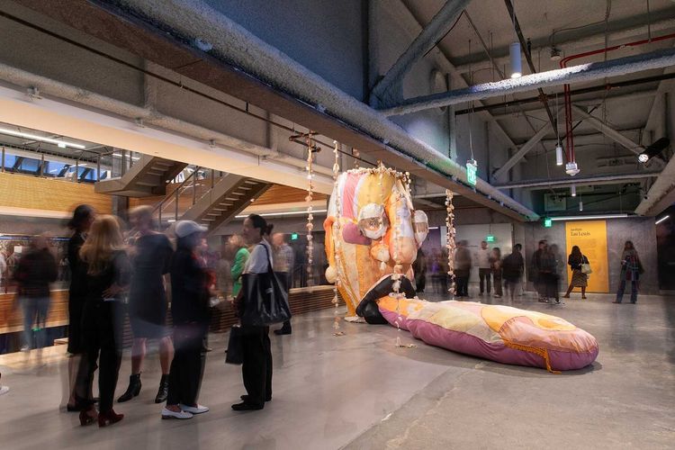 Installation view, Spotlight: Tau Lewis, ICA SF · 2025 (3)
