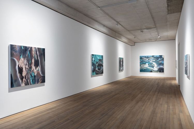 Installation view, This Time Before Tomorrow, Lehmann Maupin · 2025 (1)