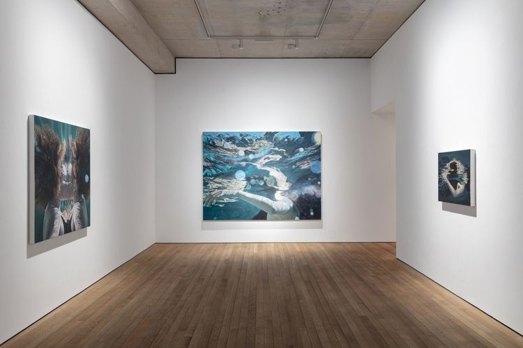 Installation view, This Time Before Tomorrow, Lehmann Maupin · 2025 (2)