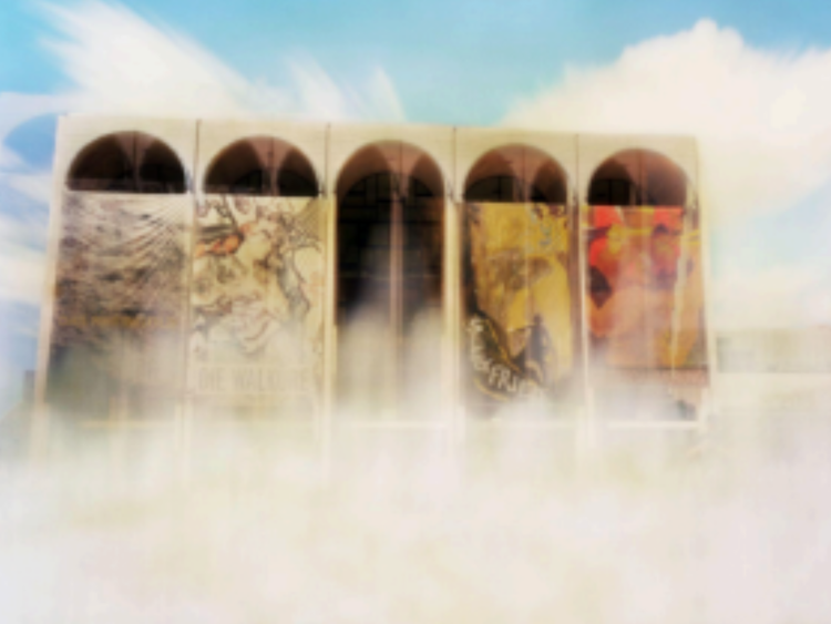 Installation view, Pinholes and Parallax, OSMOS