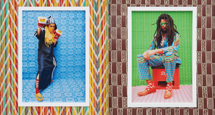 Installation view, People of My Time, Hannah Traore Gallery