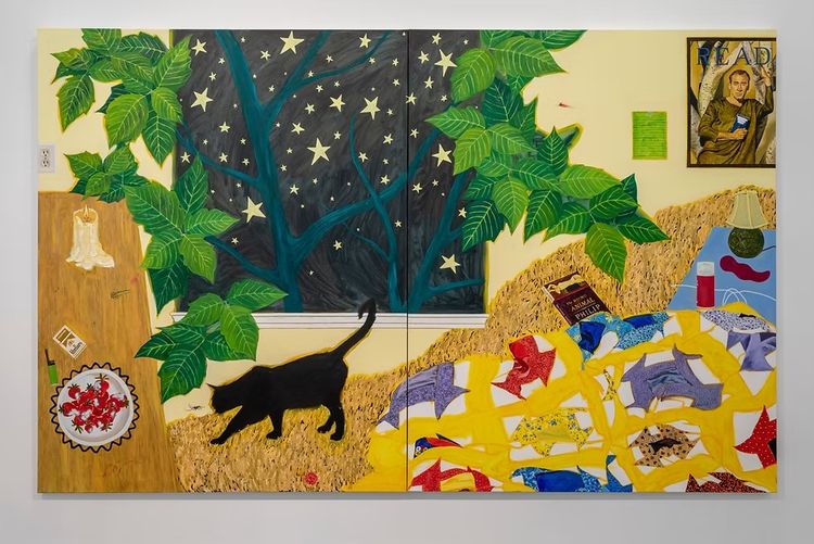Installation view, When the Music’s Over , Amphi Gallery