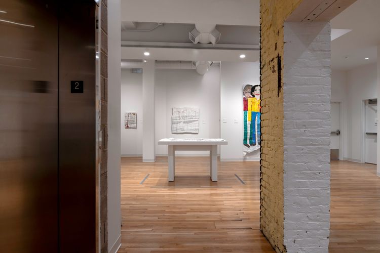 Installation view, Impressions of a City: Drawings by Marvin Young, Intuit Art Museum · 2026 (4)