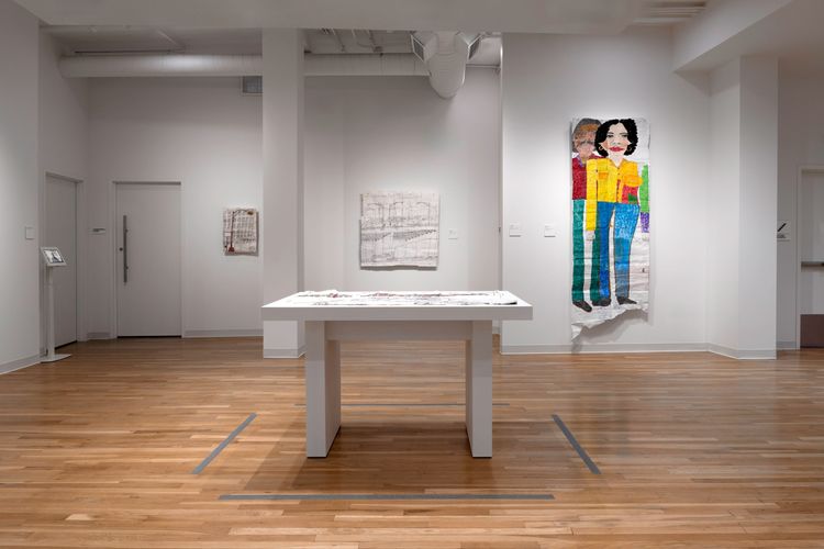 Installation view, Impressions of a City: Drawings by Marvin Young, Intuit Art Museum · 2026 (5)