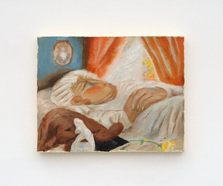 Falon Stutzman, Melancholia #3, 2026. Oil on canvas and board 11 x 14 in 27.9 x 35.6 cm