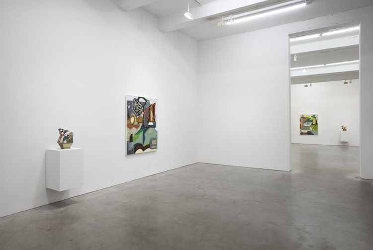 Installation view, a hand a hand, Sikkema Malloy Jenkins