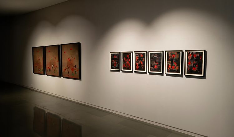 Installation view, Till the mountain becomes the mountain again, Talwar · 2026 (8)