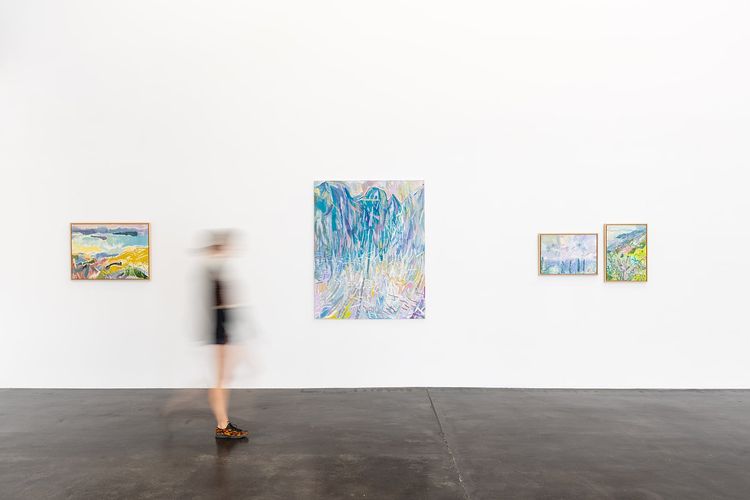 Installation view, William Roper-Curzon: Reflections of Mani, CULT Aimee Friberg, San Francisco, 2026