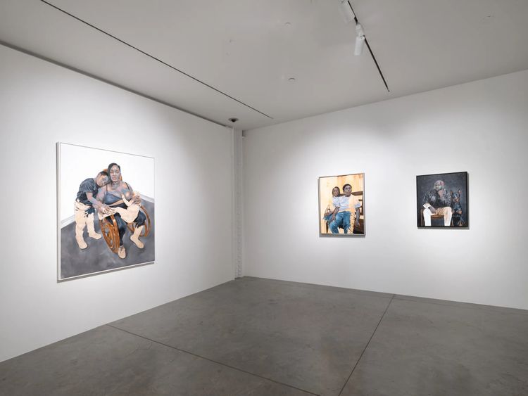 Installation view, Held Space, albertz benda · 2026 (2)