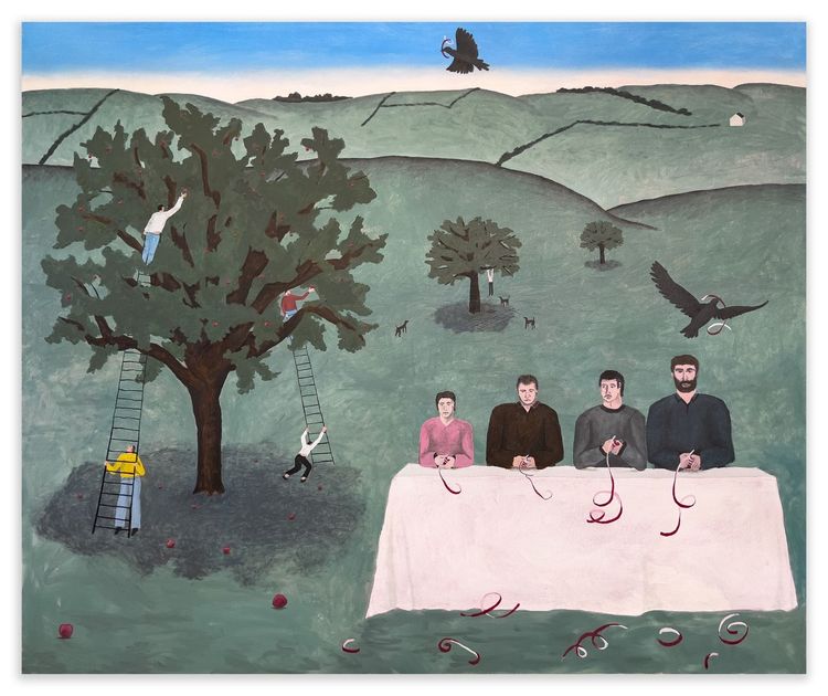 Installation view, Town & Country, Anna Zorina Gallery