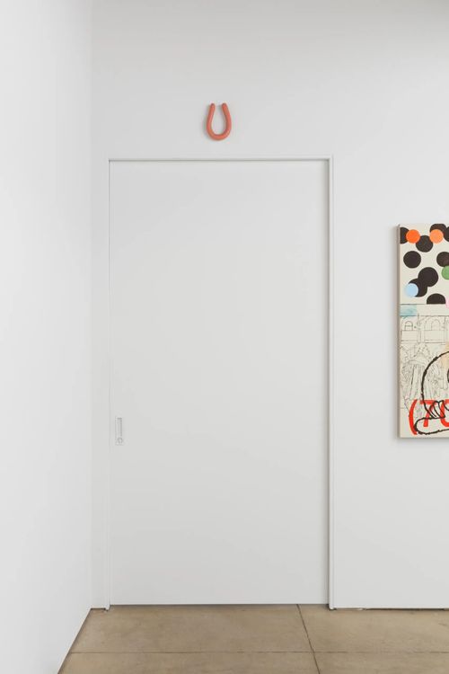 Installation view, Adam Beris: Word is the Fish are Biting like Crazy, OCHI, Los Angeles, 2026.