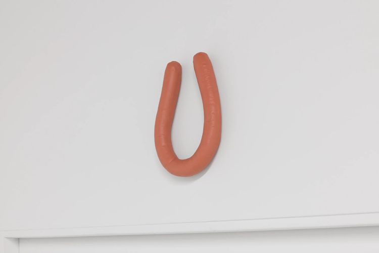 Installation view, Adam Beris: Word is the Fish are Biting like Crazy, OCHI, Los Angeles, 2026.