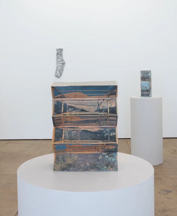 Installation view, Ry Rocklen: Desert Lenses, Wilding Cran Gallery, Los Angeles, 2026