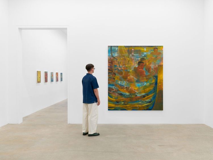 Installation view, Sayang, Anat Ebgi, Los Angeles
