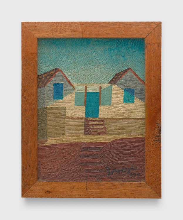 Sem título (Untitled), 1979. Oil on board, 10 1/4 x 7 5/8 inches (26 x 19.5 cm)