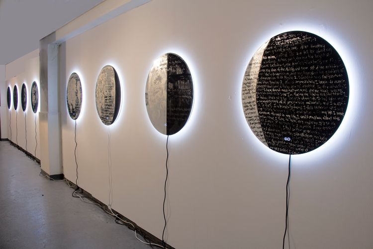 Installation view, America on the Dark Side of the Moon, Microscope Gallery · 2026 (2)