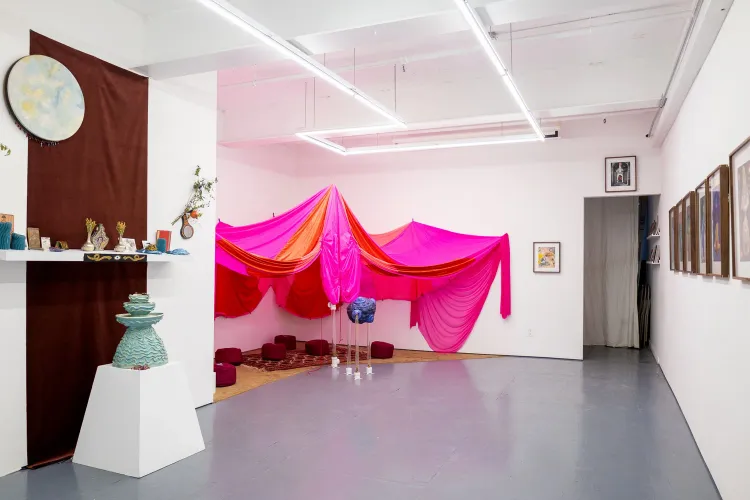 ANAHITA, Amy Rose Khoshbin, installation view, Transmitter, 2026