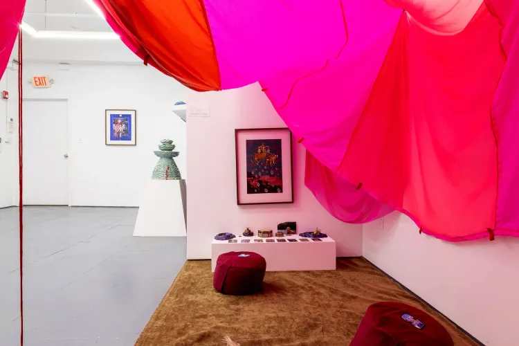 ANAHITA, Amy Rose Khoshbin, installation view, Transmitter, 2026