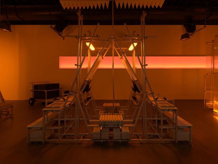 Installation view, ANIMAL [a listening gym], Pioneer Works