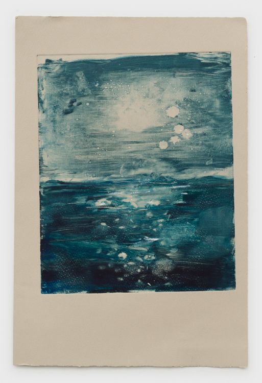 Avery Wheless, still there, 2026. Monoprint on paper, 14 x 9.5 in (35.56 x 24.13 cm). Courtesy OCHI.