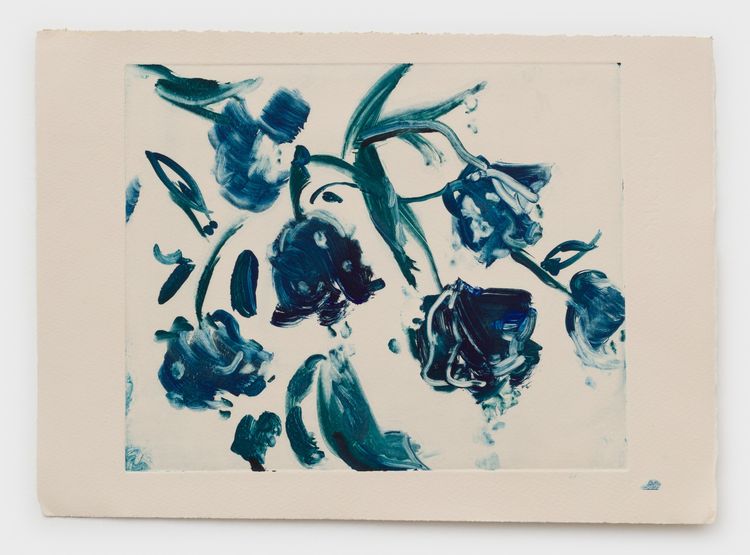 Avery Wheless, summer storm, 2026. Monoprint on paper, 9.5 x 13 in (24.13 x 33.02 cm). Courtesy OCHI.