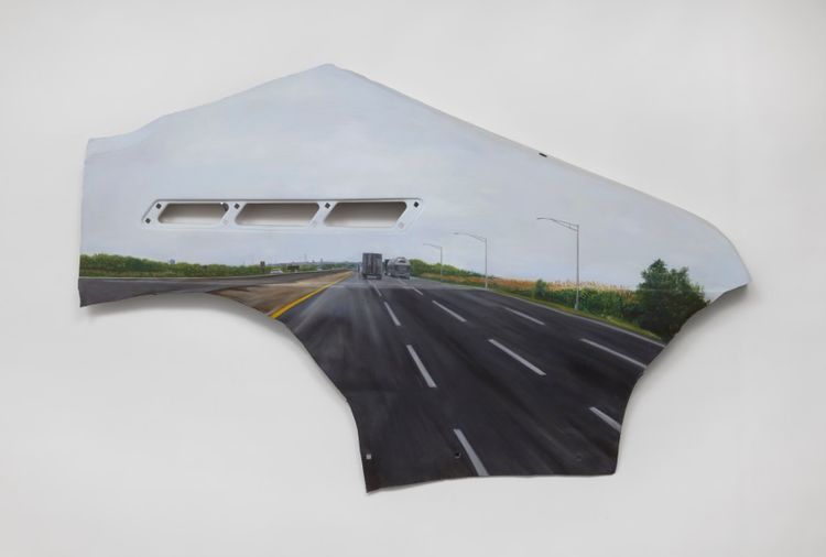 Installation view, Road Trip, George Adams