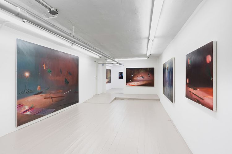 Installation view, Baby Mozart's Kiss, Theta