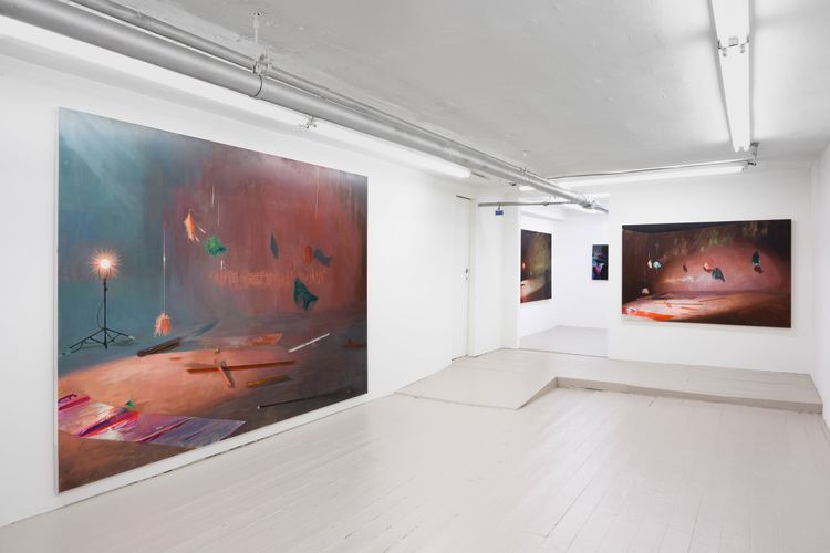 Installation view, Baby Mozart's Kiss, Theta · 2026 (3)