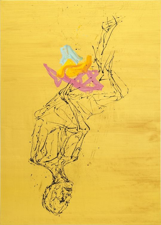 Installation view, Meine Schule, Gagosian, 555 24th Street