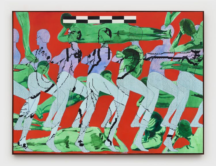 Installation view, Bastard Rhyme, Matthew Brown, NYC · 2025 (15)
