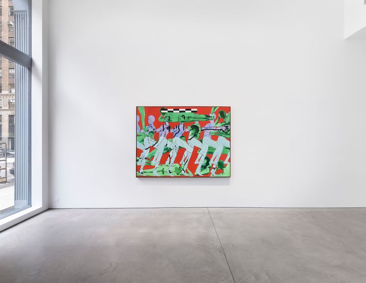 Installation view, Bastard Rhyme, Matthew Brown, NYC · 2025 (2)