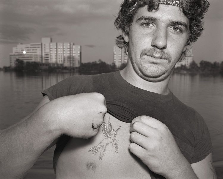 Stephen DiRado, Paul (New Tattoo), 1983 (printed 2026), archival pigment print