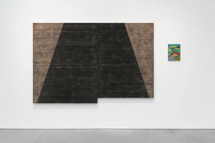 Installation view, Blaise Rosenthal: A Far Country, Municipal Bonds · 2026 (2)