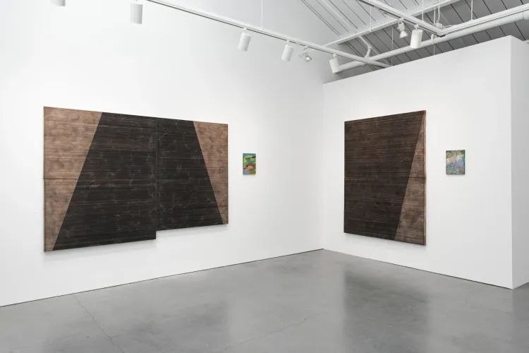 Installation view, Blaise Rosenthal: A Far Country, Municipal Bonds · 2026 (4)