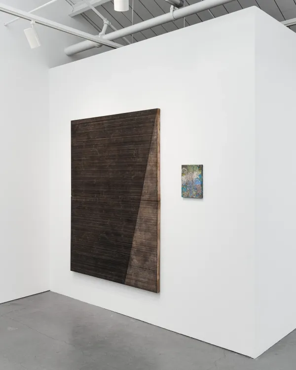 Installation view, Blaise Rosenthal: A Far Country, Municipal Bonds · 2026 (13)