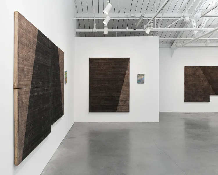 Installation view, Blaise Rosenthal: A Far Country, Municipal Bonds · 2026 (15)