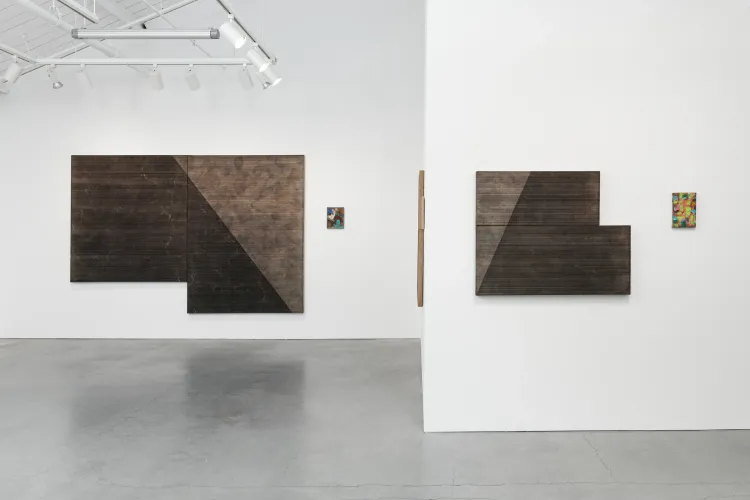 Installation view, Blaise Rosenthal: A Far Country, Municipal Bonds · 2026 (16)