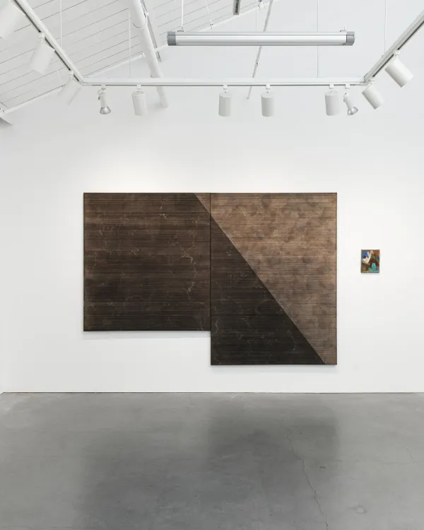 Installation view, Blaise Rosenthal: A Far Country, Municipal Bonds · 2026 (17)