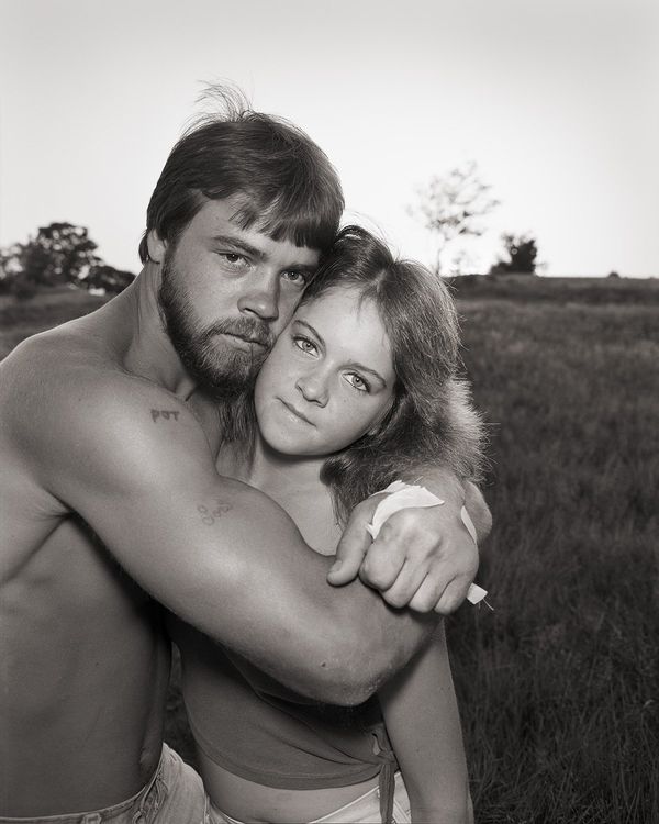 Stephen DiRado, Bell Pond: Kelly and Lori, 1983 (printed 2026), archival pigment print