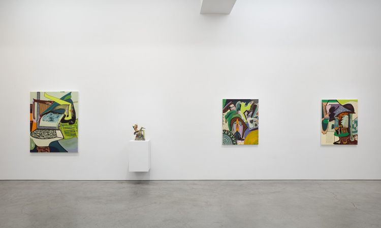 Installation view, Magalie Guérin: a hand a hand, Sikkema Malloy Jenkins, New York, 2026