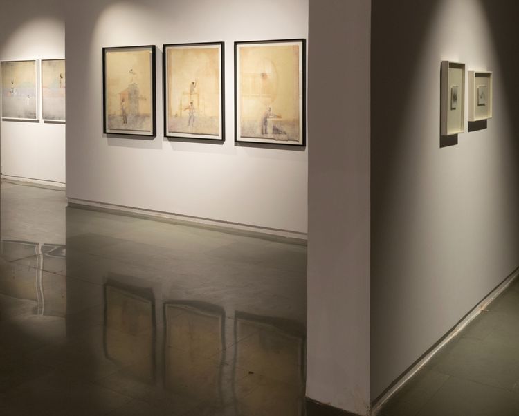 Installation view, Till the mountain becomes the mountain again, Talwar
