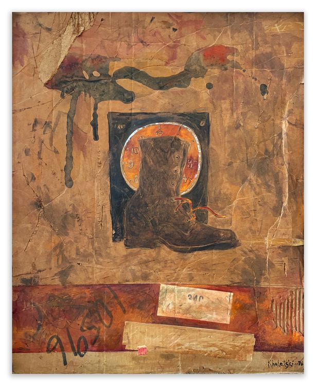 Installation view, Cardboard Chapel, Anna Zorina Gallery